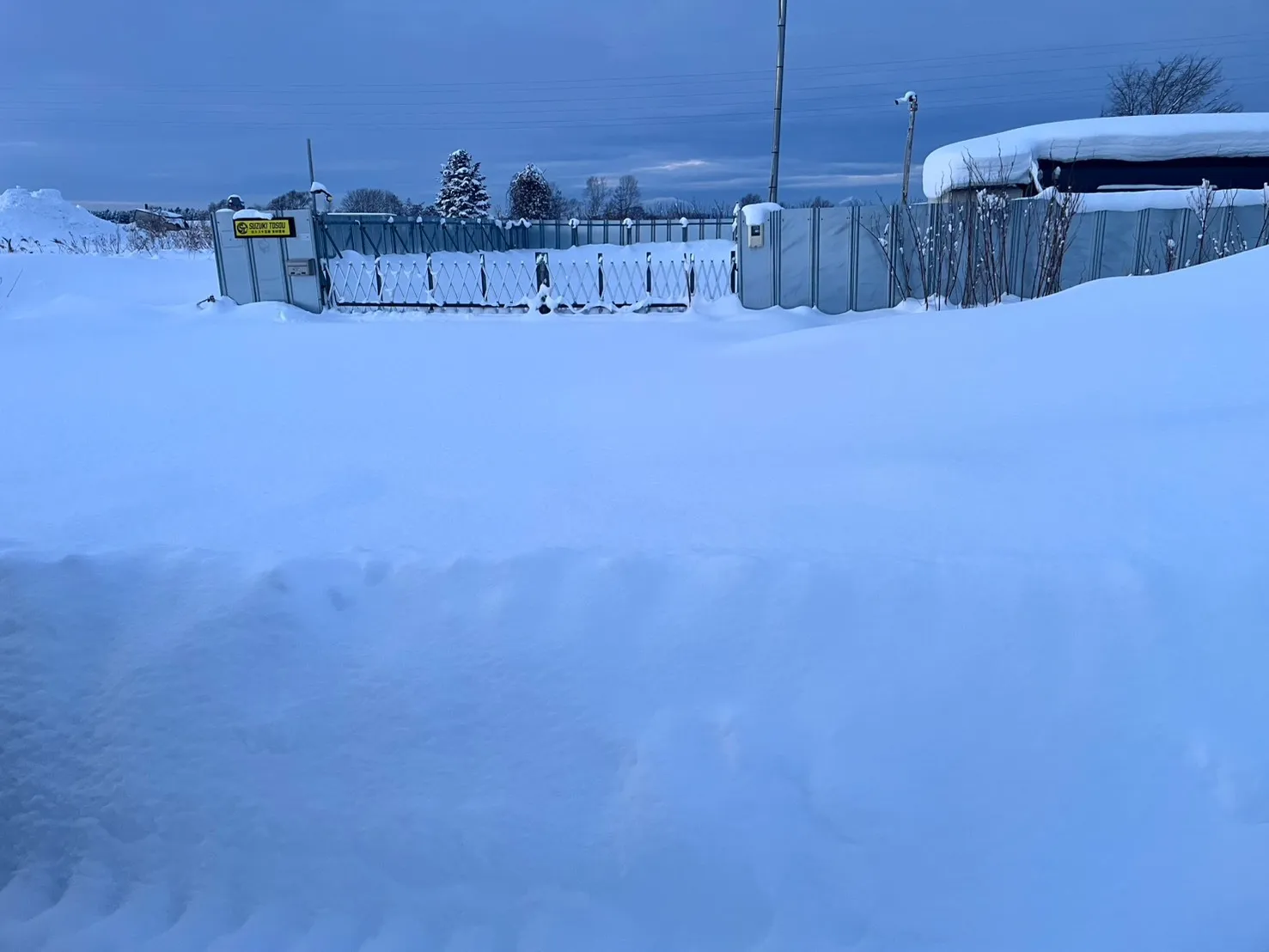 【江別市の有限会社スズキ塗装】最近の大雪
